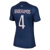 Maglia ufficiale Paris Saint Germain 2023-24 Sergio Ramos 4 Casa per Donna